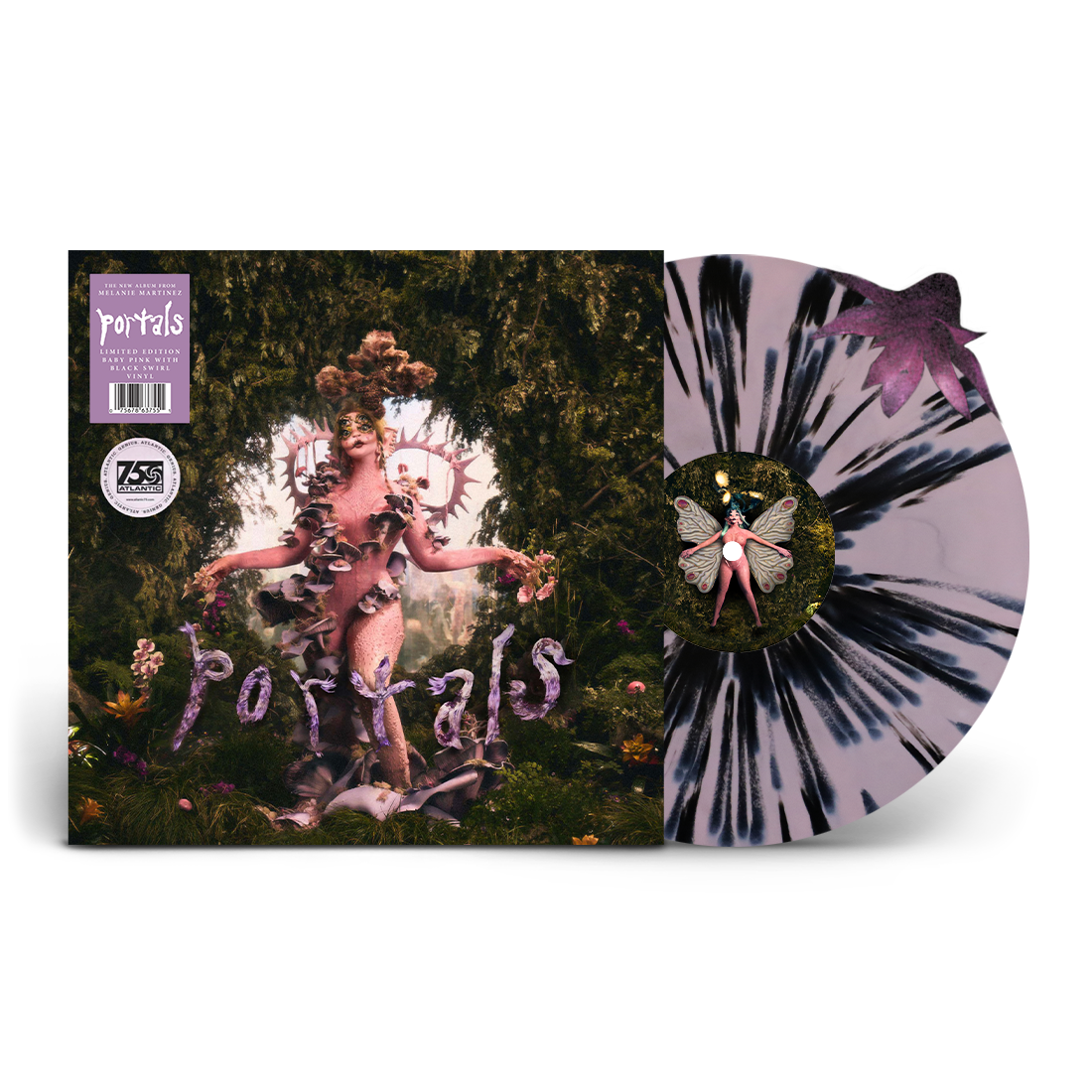 Melanie Martinez - Portals (Limited Edition/Rare Pink selling + Black Splatter/Swirl)